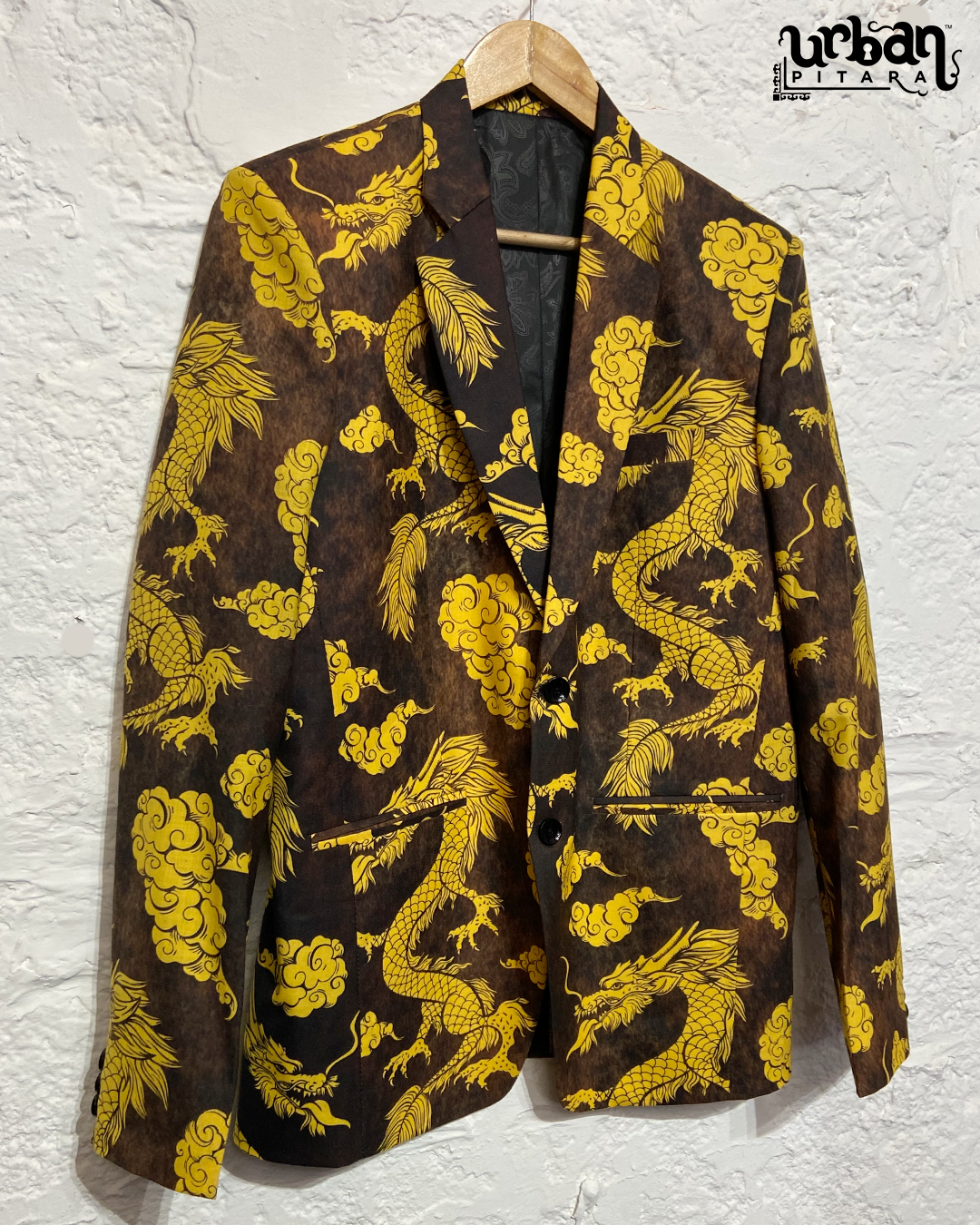 Printed Blazer