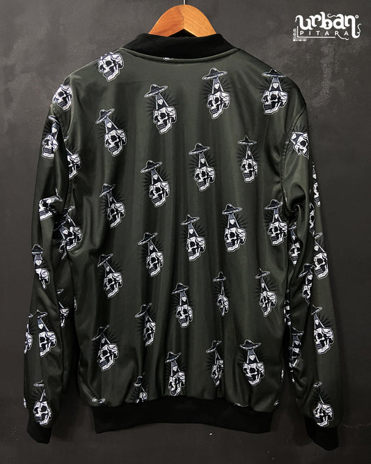 Enlightened Skull Bomber Jacket