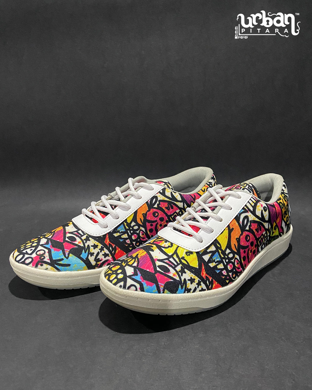 Fish Fish Canvas Sneakers