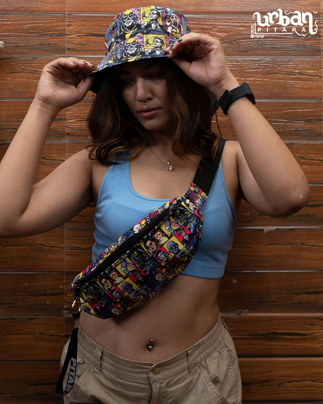 Killer Comics Fanny & Bucket Hat Set