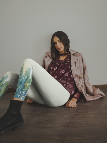 Painted Forest Leggings