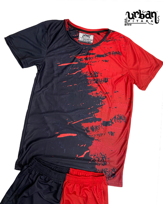 Rad Red T-shirt and Shorts Combo