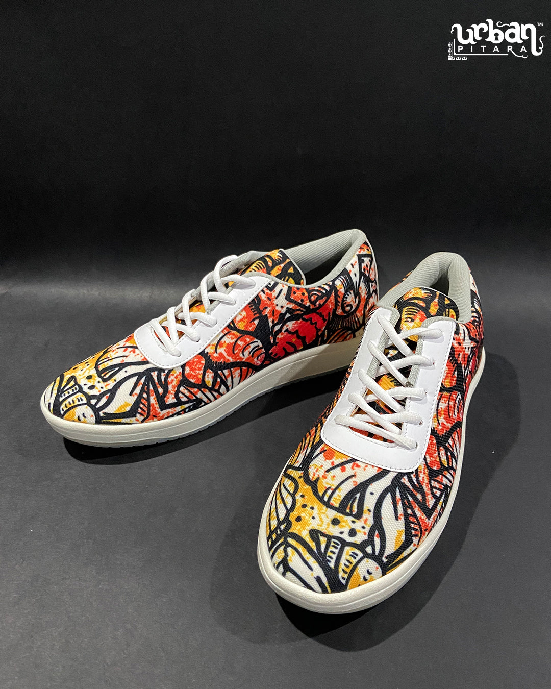 Sea Coral Canvas Sneakers