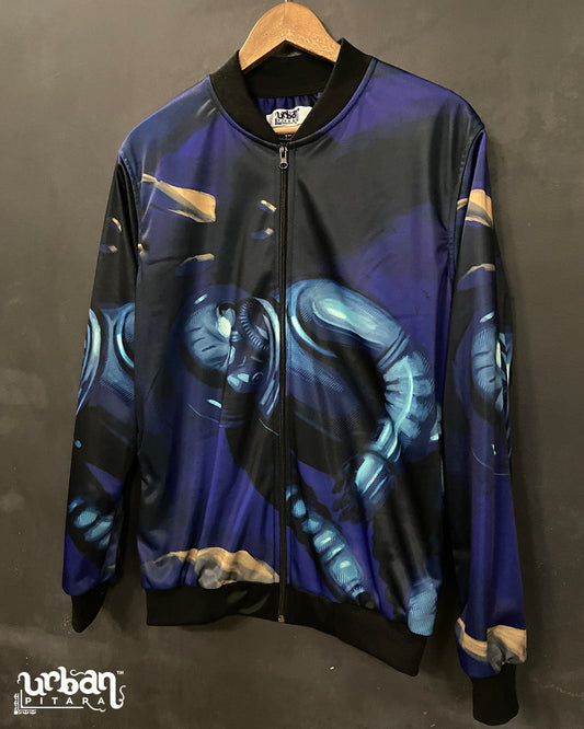Space abstract Bomber Jacket