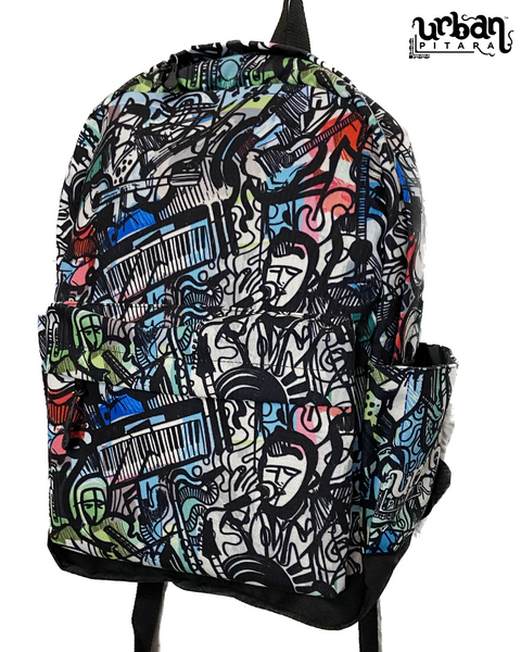 Soul Music Canvas Backpack