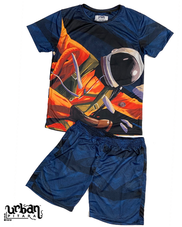 Space Inmate T-shirt and Shorts Combo