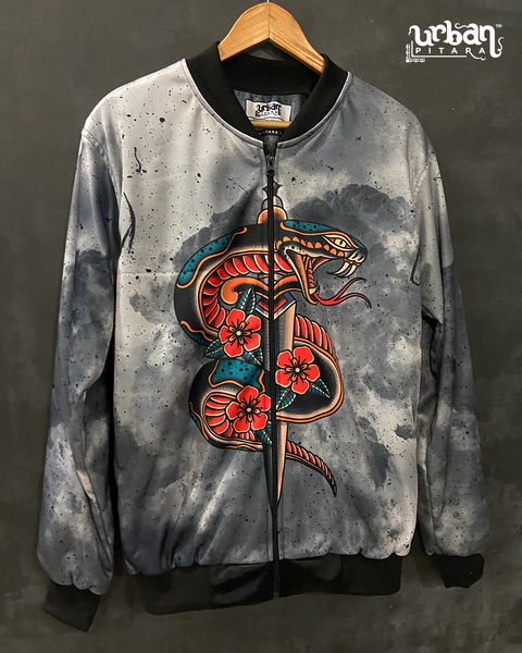 Rustic Viper Bomber Jacket