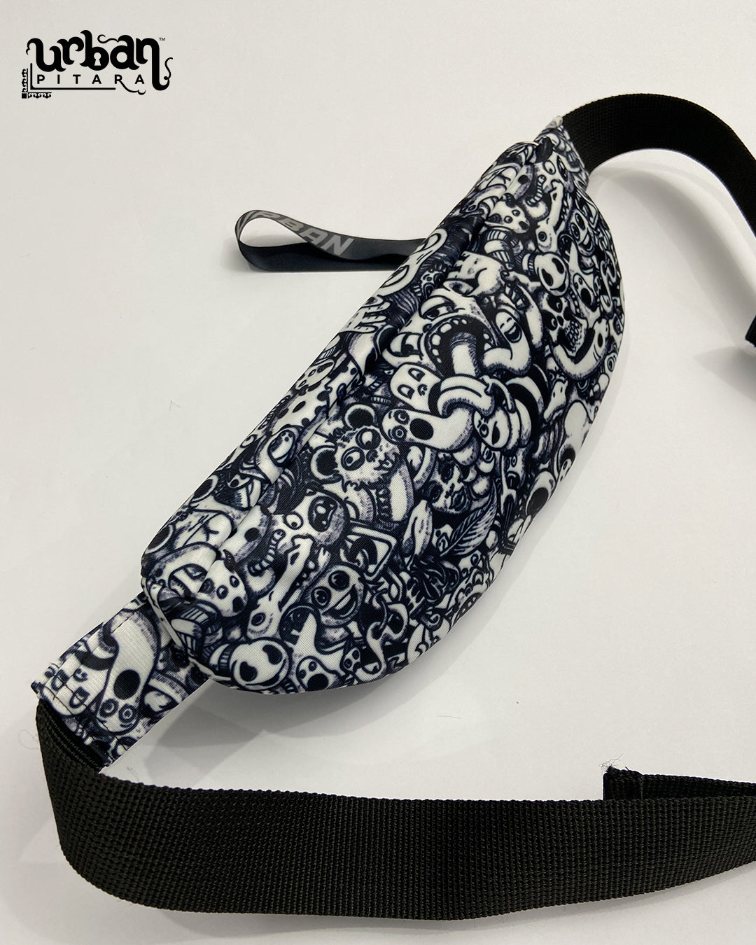 White Anime Fanny Pack